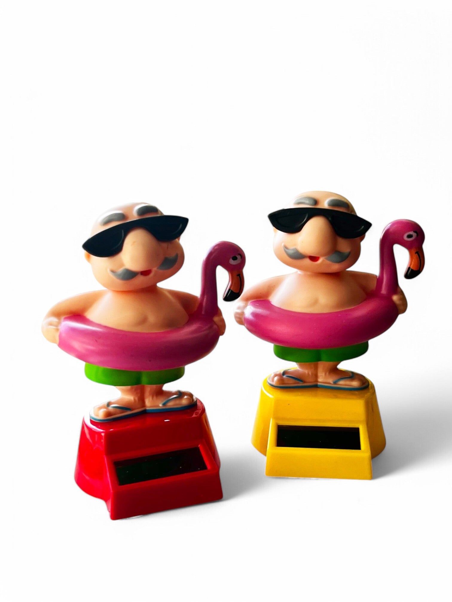 Ældre herre med badering