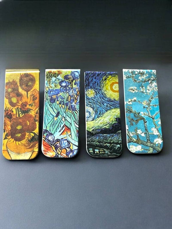 Magnet bogmærke - Van Gogh kunstmotiv