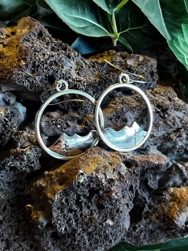 Flotte rustikke creoler med landskab