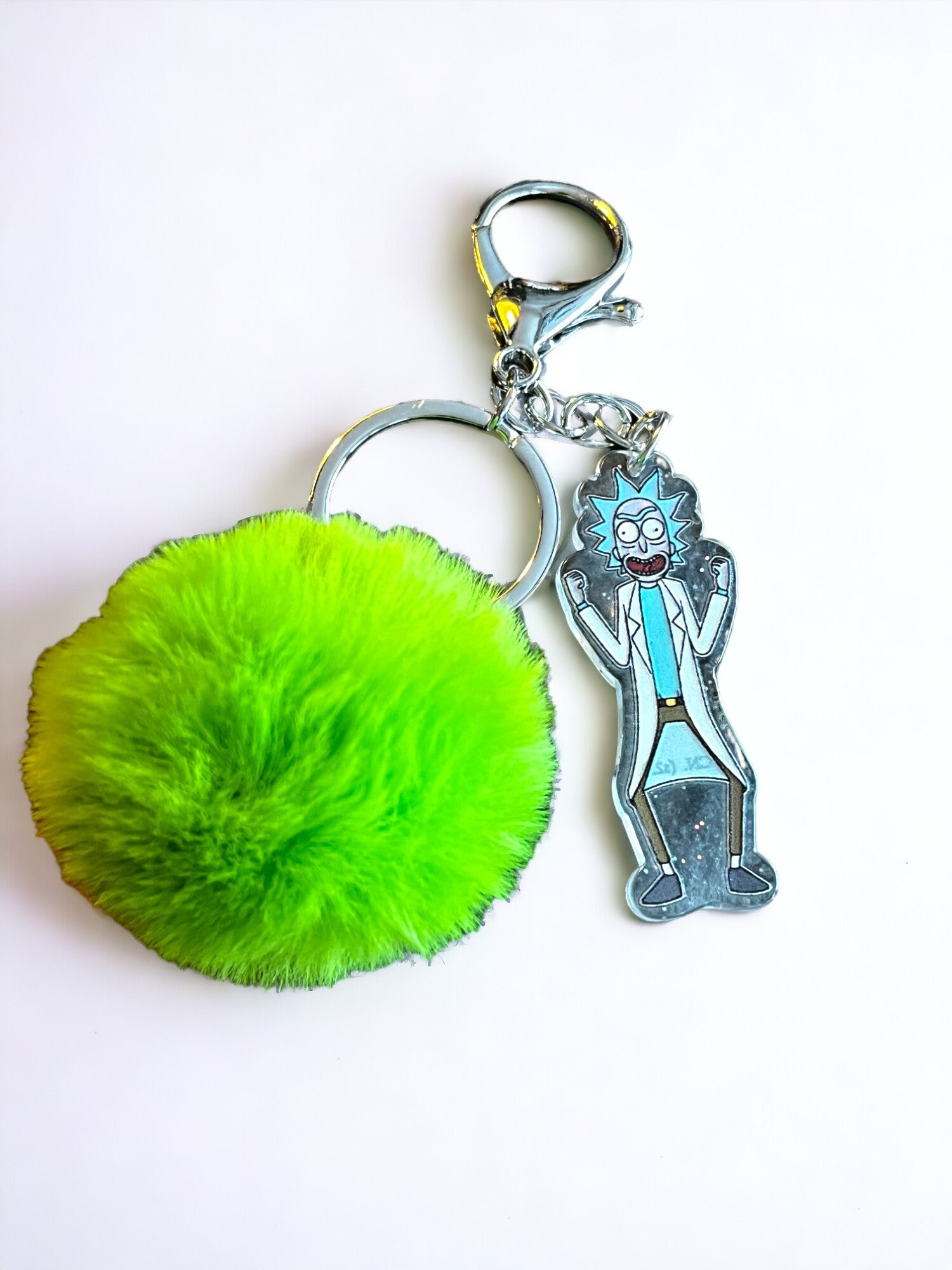 Rick & Morty nøglering