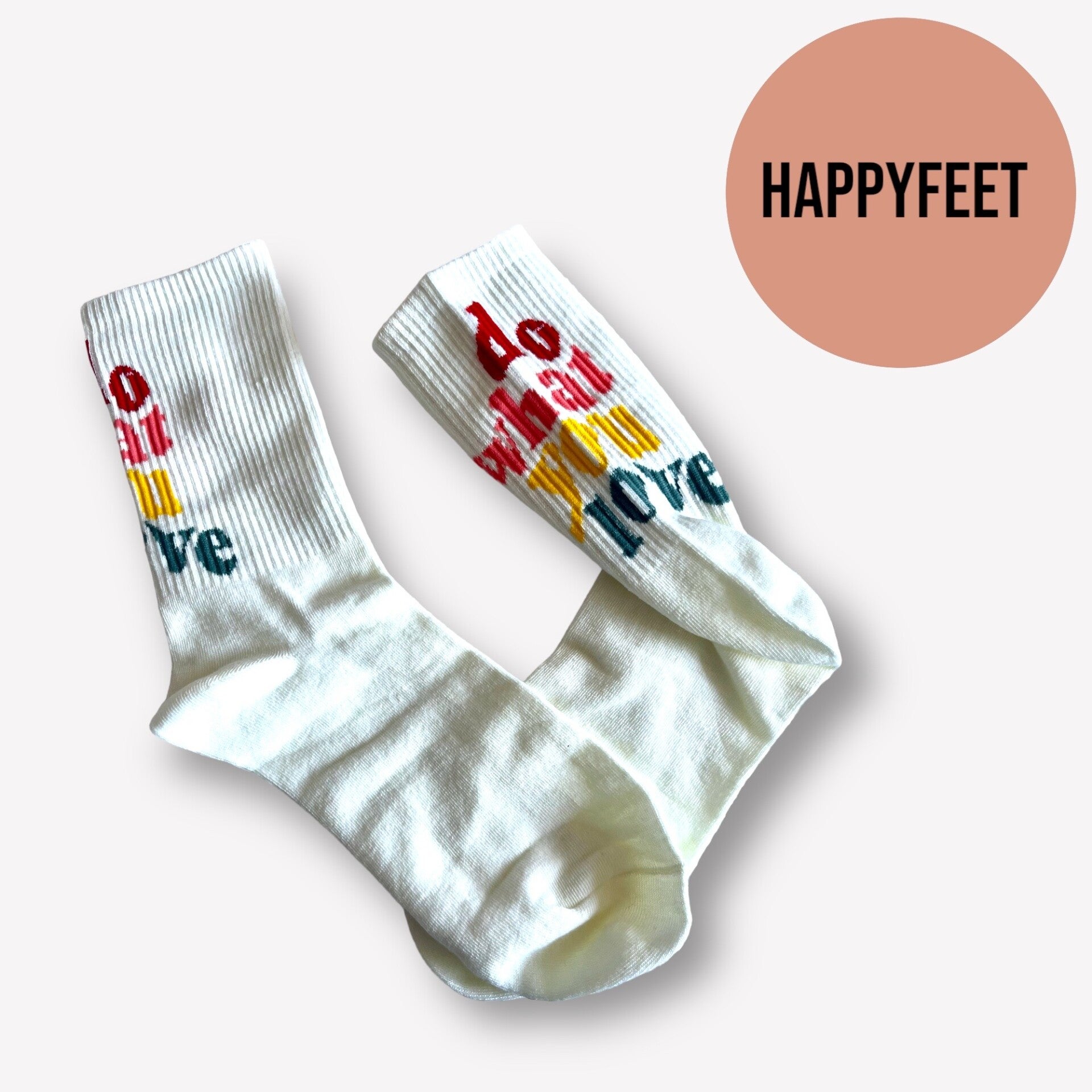 Do what you love - citat strømper