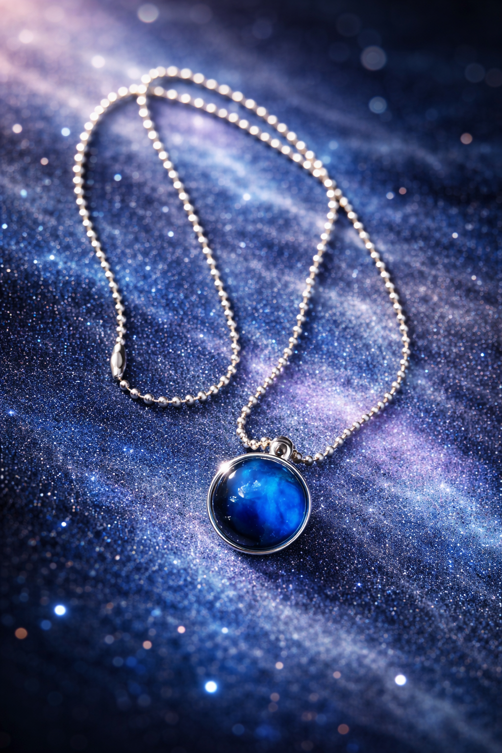 Resin kugle med Neptun