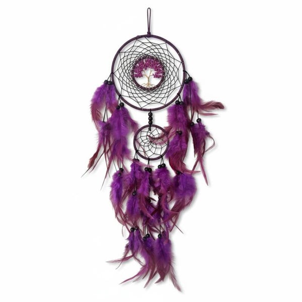 Lilla drømmefanger med livets træ
