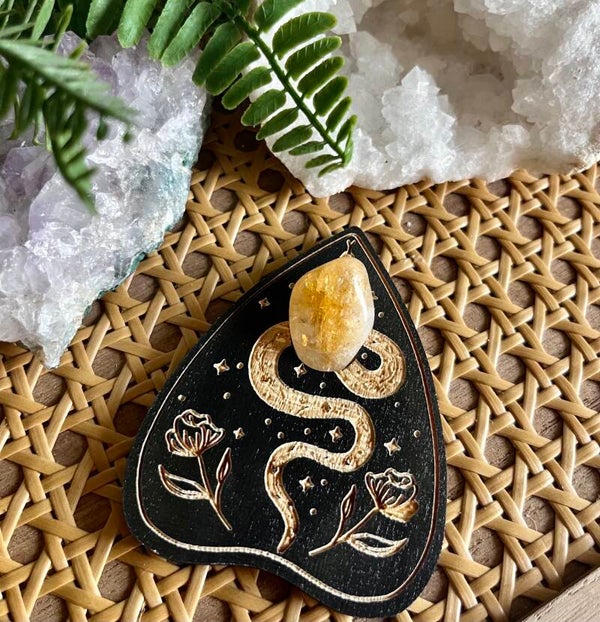 Ouija dekoration med slange