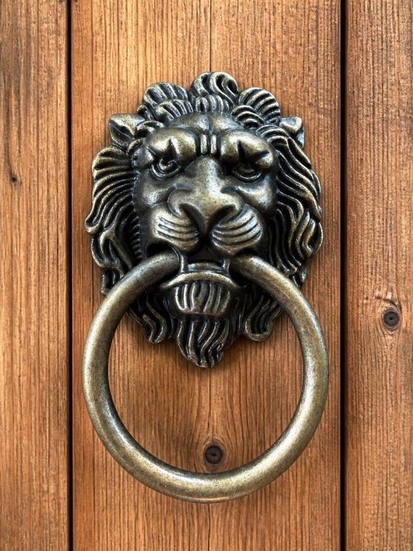 Løve med ring greb