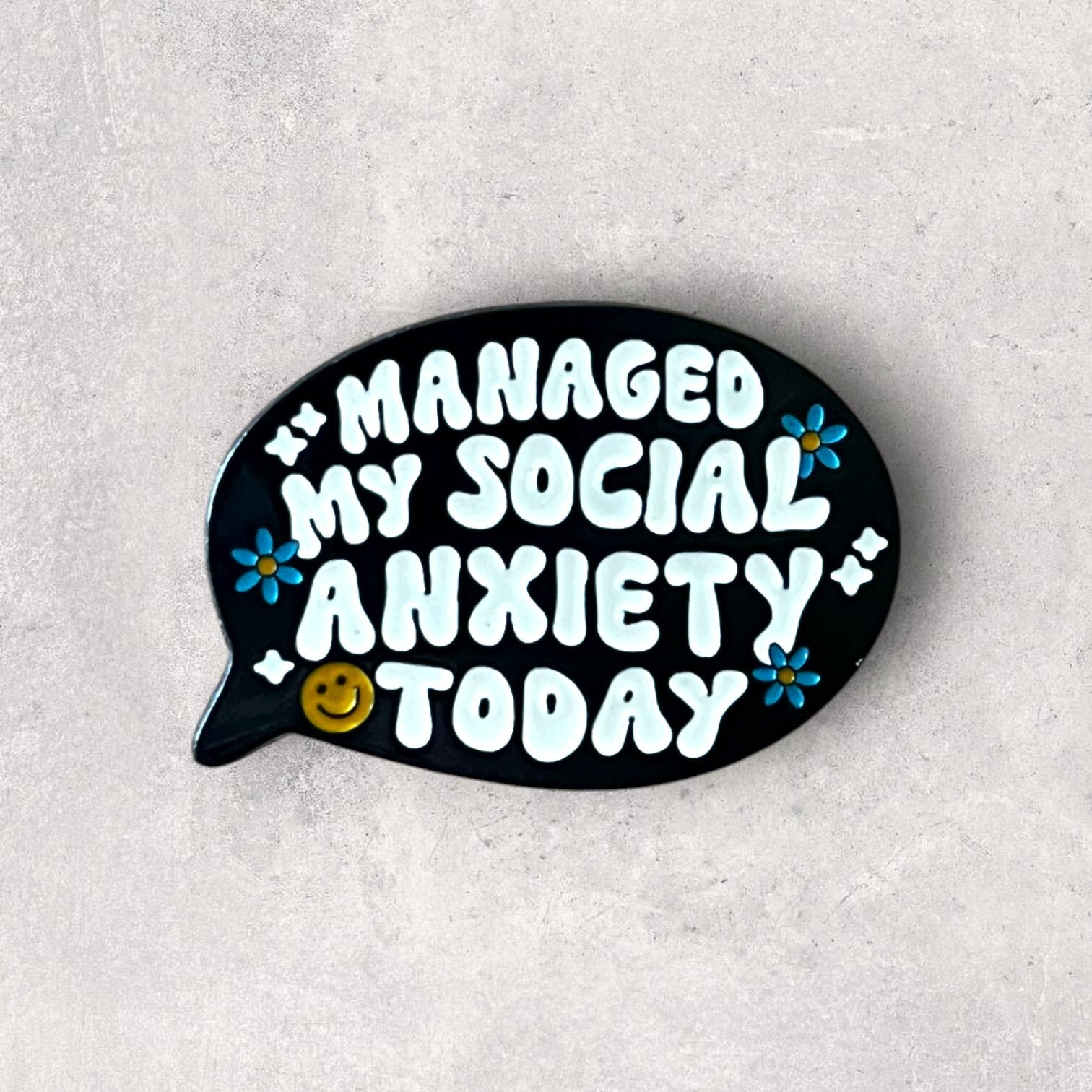 Pin - Managed my social anxiety today