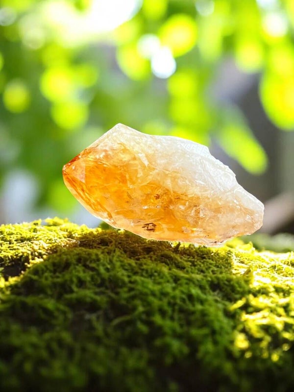 Rå Citrin amatyst