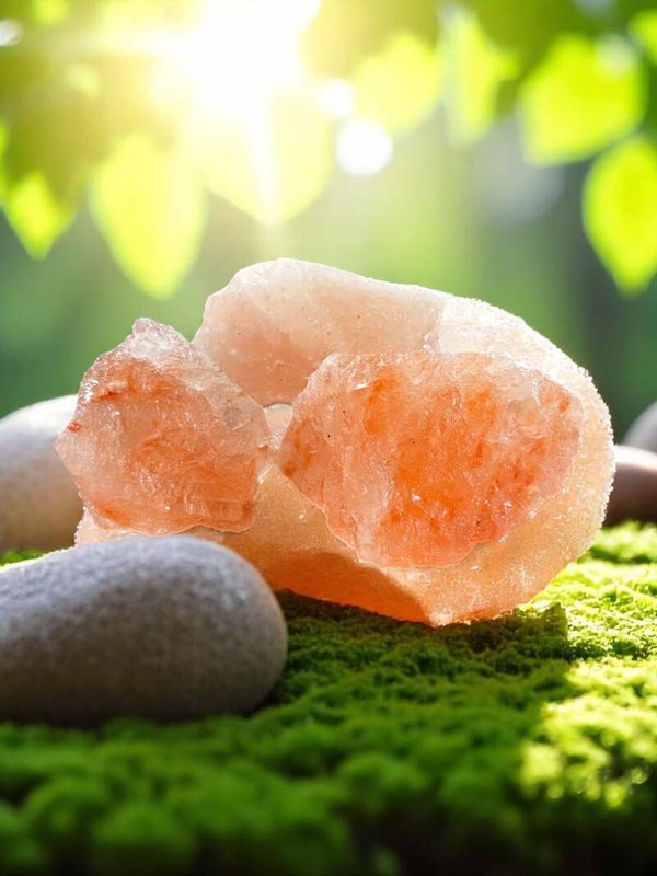 Rå Himalaya salt sten