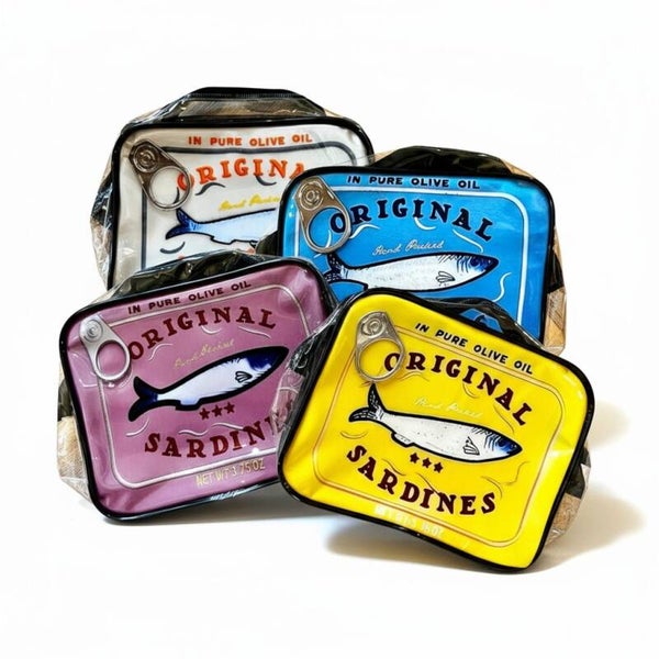Sjov makeup-pung som sardindåse