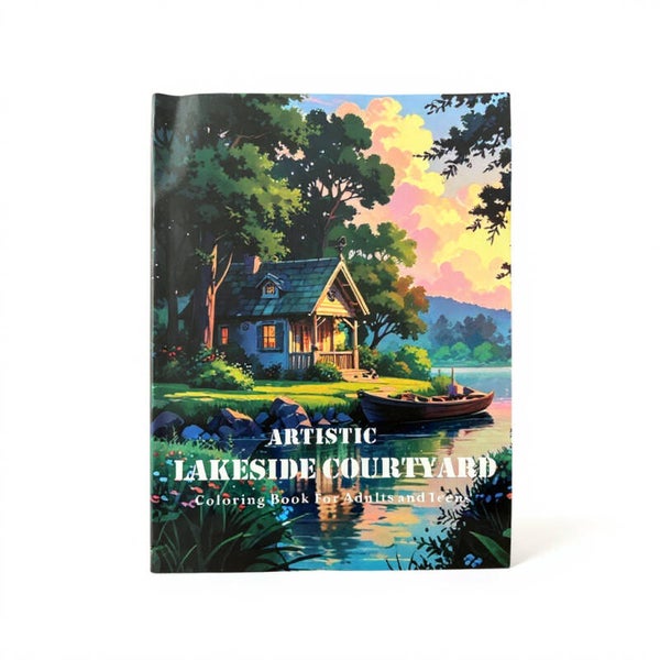 Malebog til voksen - lakeside