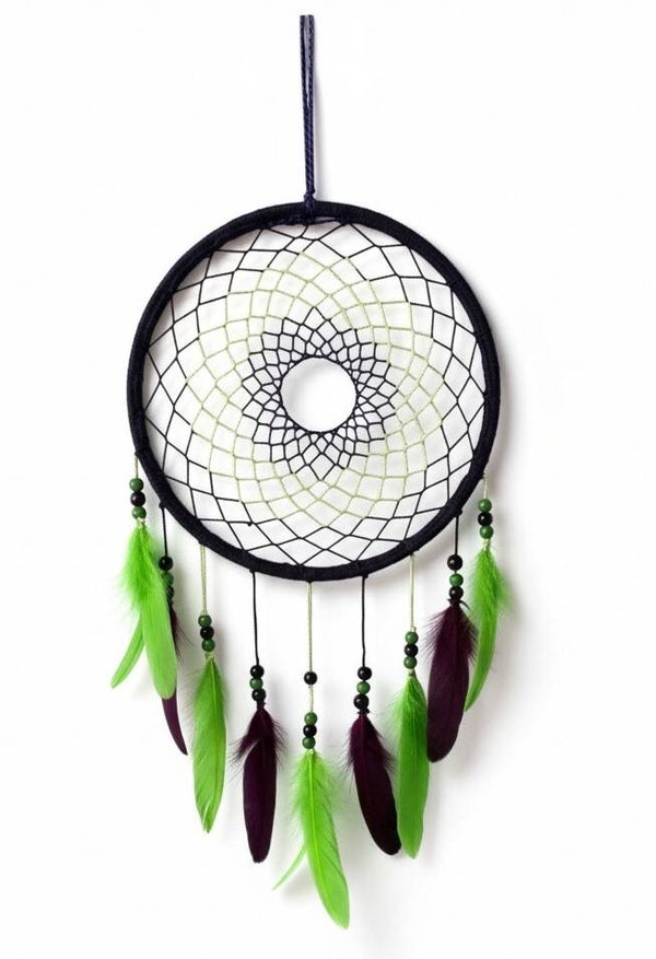 Lilla/grøn drømmefanger