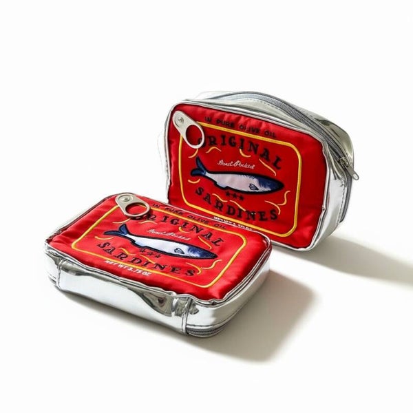 Sjov makeup-pung som sardindåse
