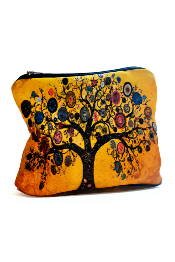 Toilettaske med livets træ