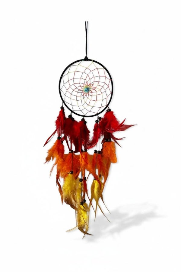 Gul/orange/rød drømmefanger