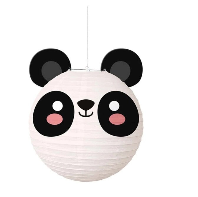 Rispapir panda lampe