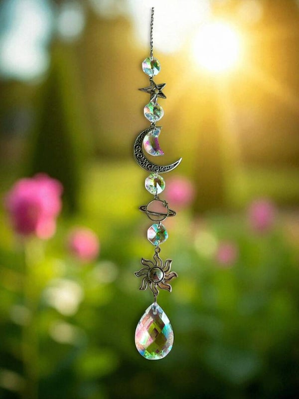 Ophæng/suncatcher med krystal/prisme