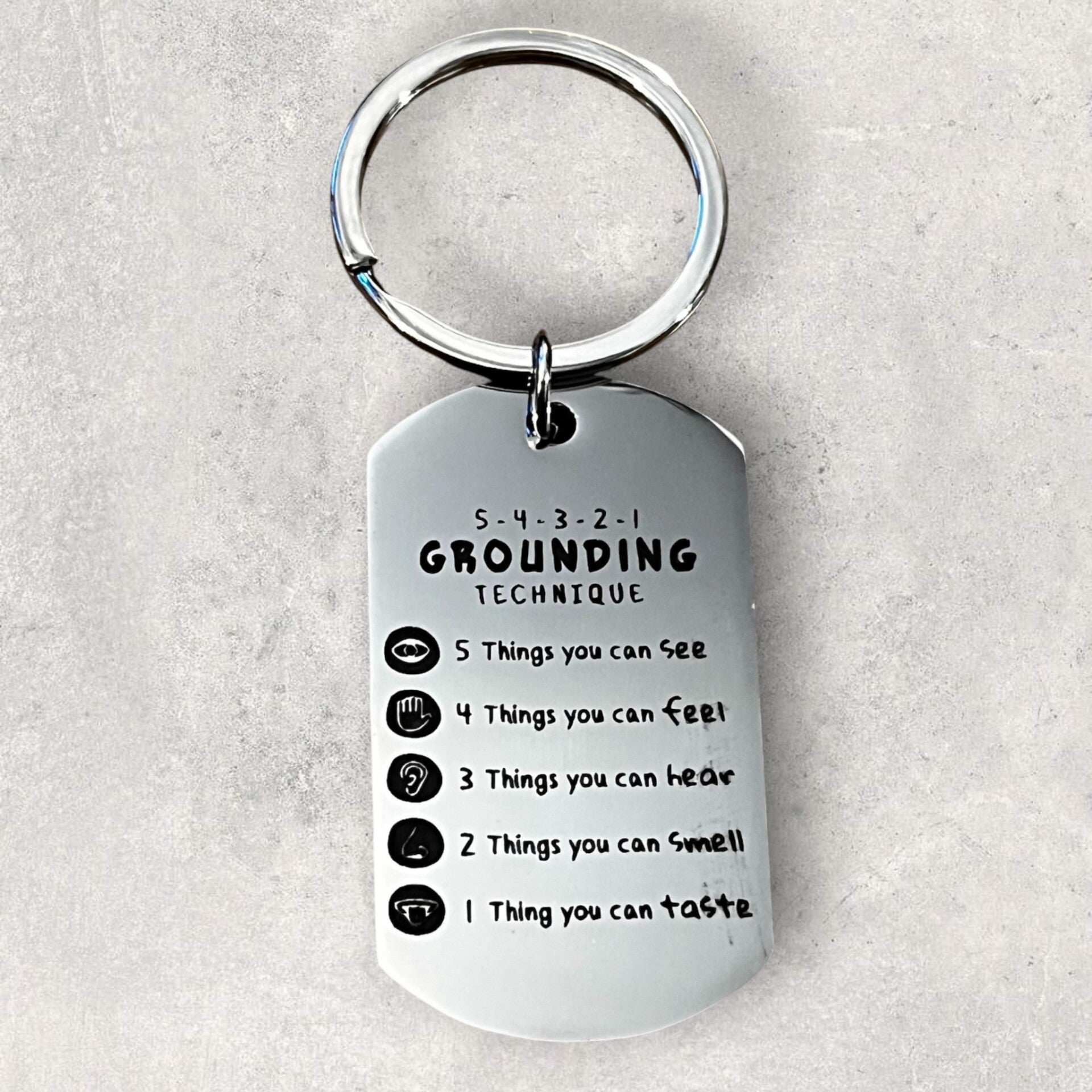 Nøglering med angst EDC-støtte