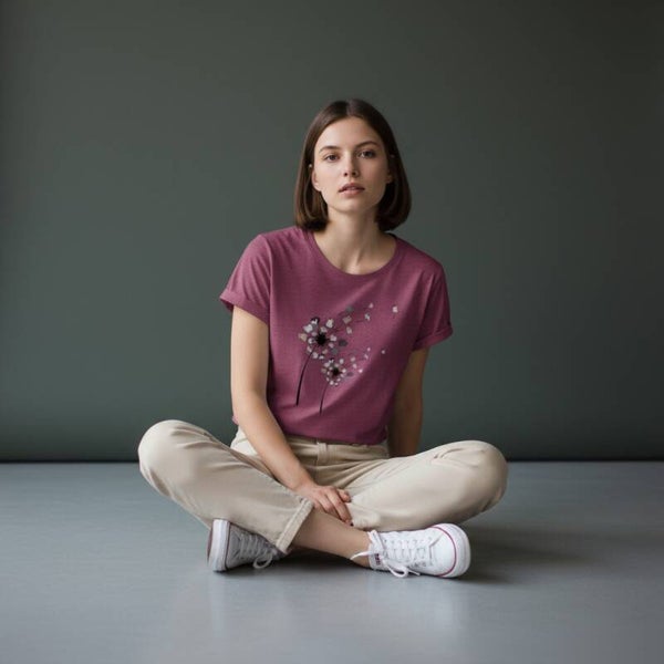 Rosa/pink t-shirt med print