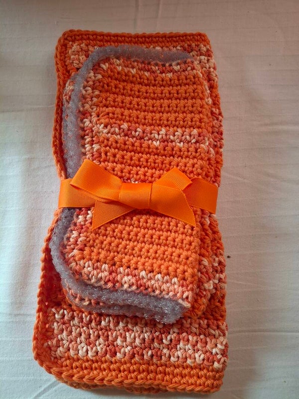 Burnt Orange and White Kitchen set