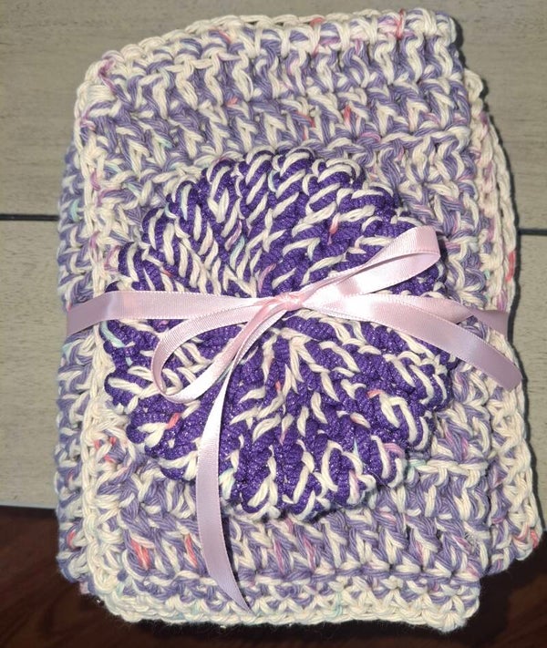 K #23 Purple, Pink & White Kitchen Set