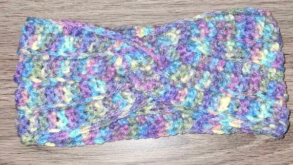 H #1 Multicolor Headband/Ear warmer