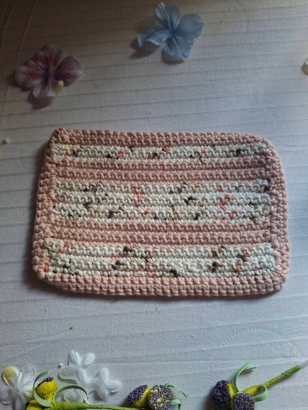 K #10 Rose/white mix