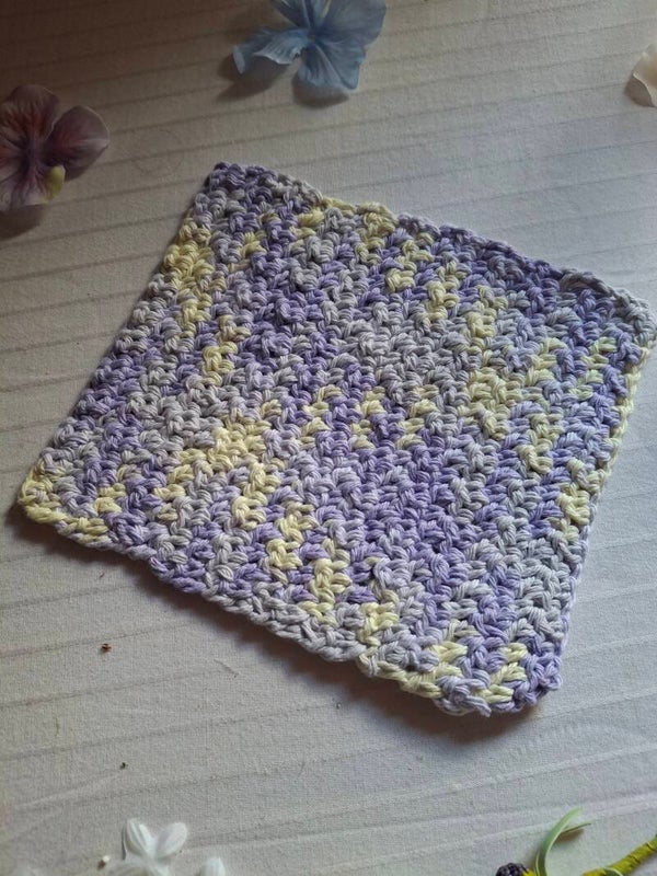 K #12 Lavender & Yellow