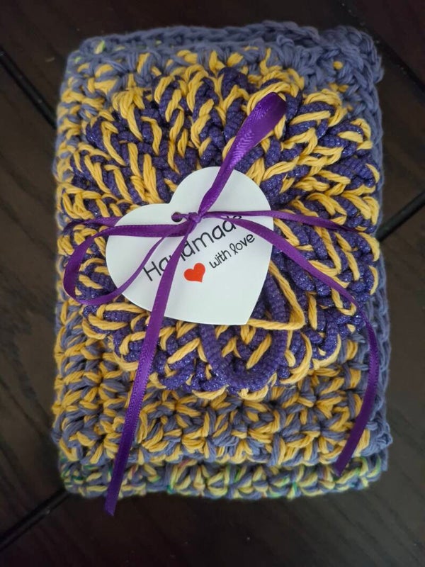 K #27 Purple & Yellow Set