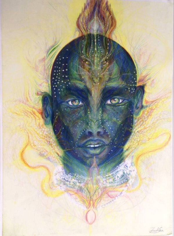 The blue boy