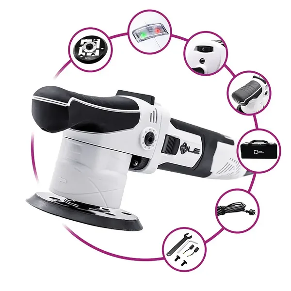 Excentrische polijstmachine "T2000 V4" - slag 8 mm