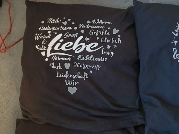 Kissenbezug Schwarz
