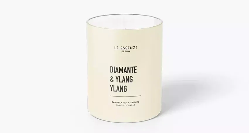 Geurkaars DIAMANTE & YLANG YLANG 200gr