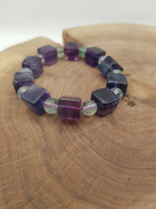 Armband aus Fluorit