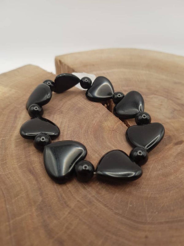 Obsidian-Armband