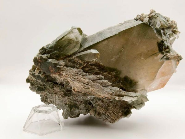 Chlorit-Quarz-Stufe mit ausdrucksstarken Kristallen – Belutschistan, Pakistan