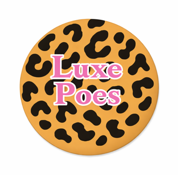 Luxe poes button