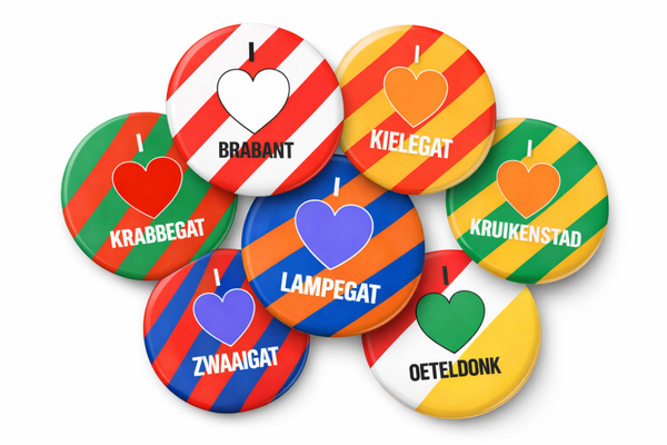I love buttons (verschillende plaatsen te kiezen)