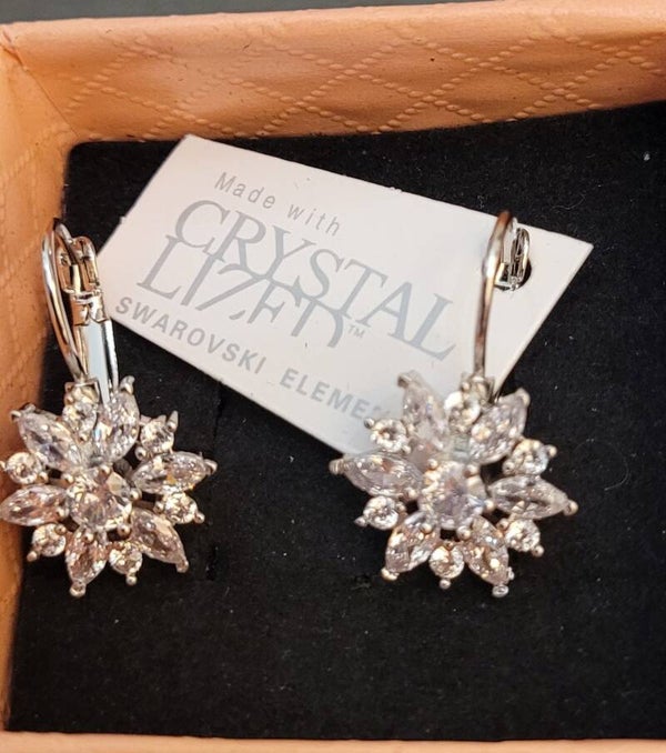 Boucles d'oreilles cristal Lizety Swarowski elements