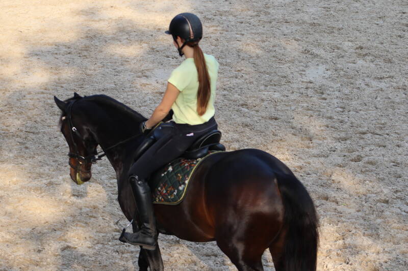 Achterwaarts voor een 10