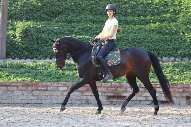 Per klasse worden de voltes kleiner. Start nu al met oefenen dankzij deze oefening!