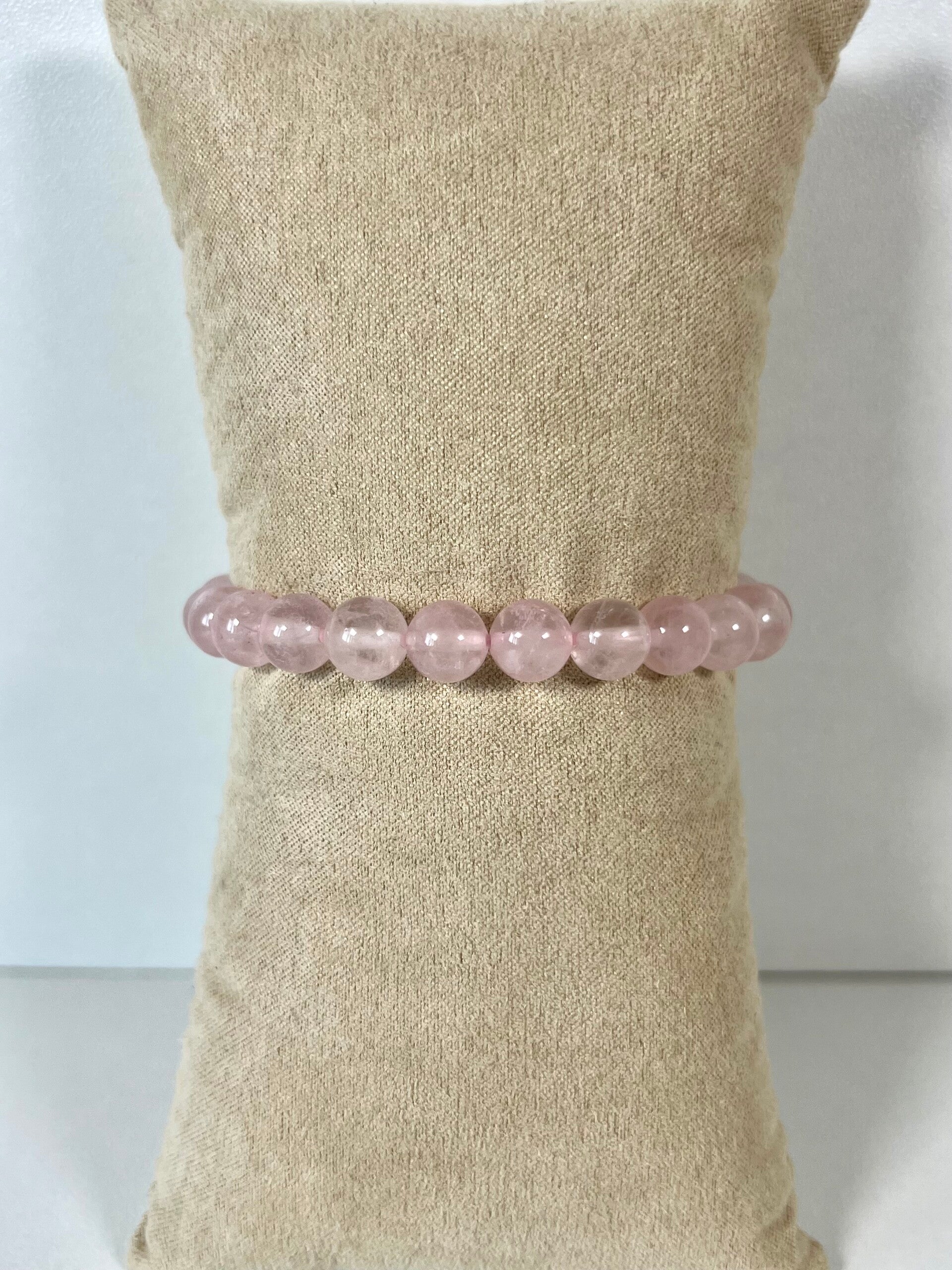 Rozenkwarts armband