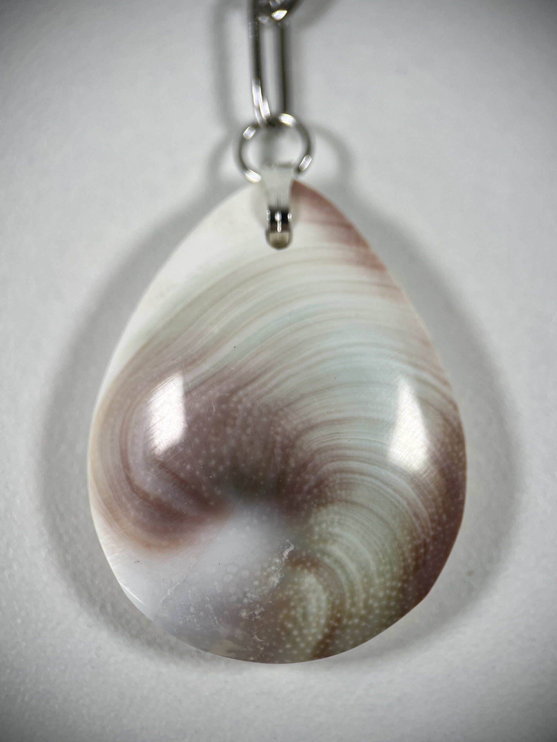 Eye of St. Lucia zilveren ketting
