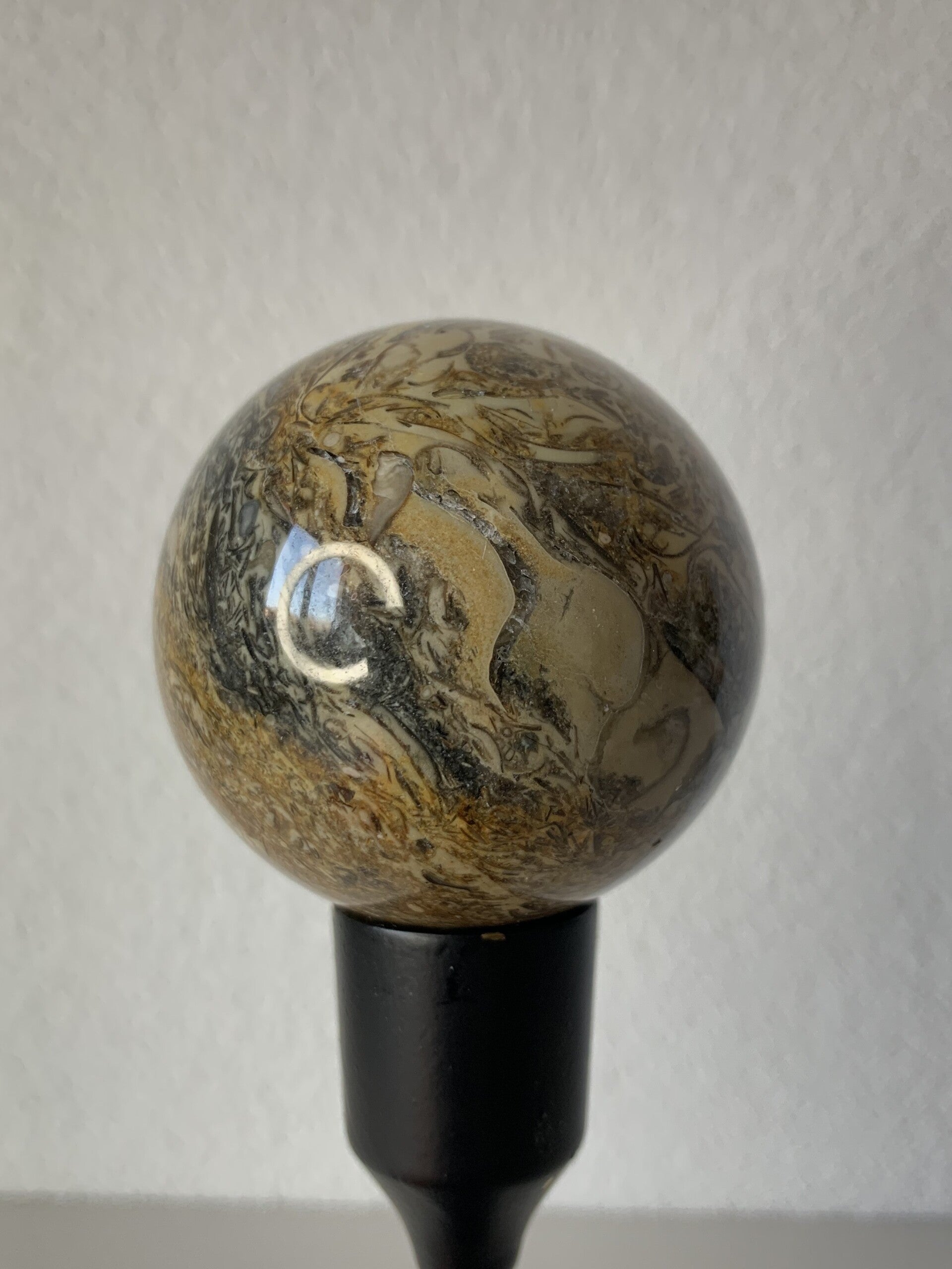 Landschap jaspis bol