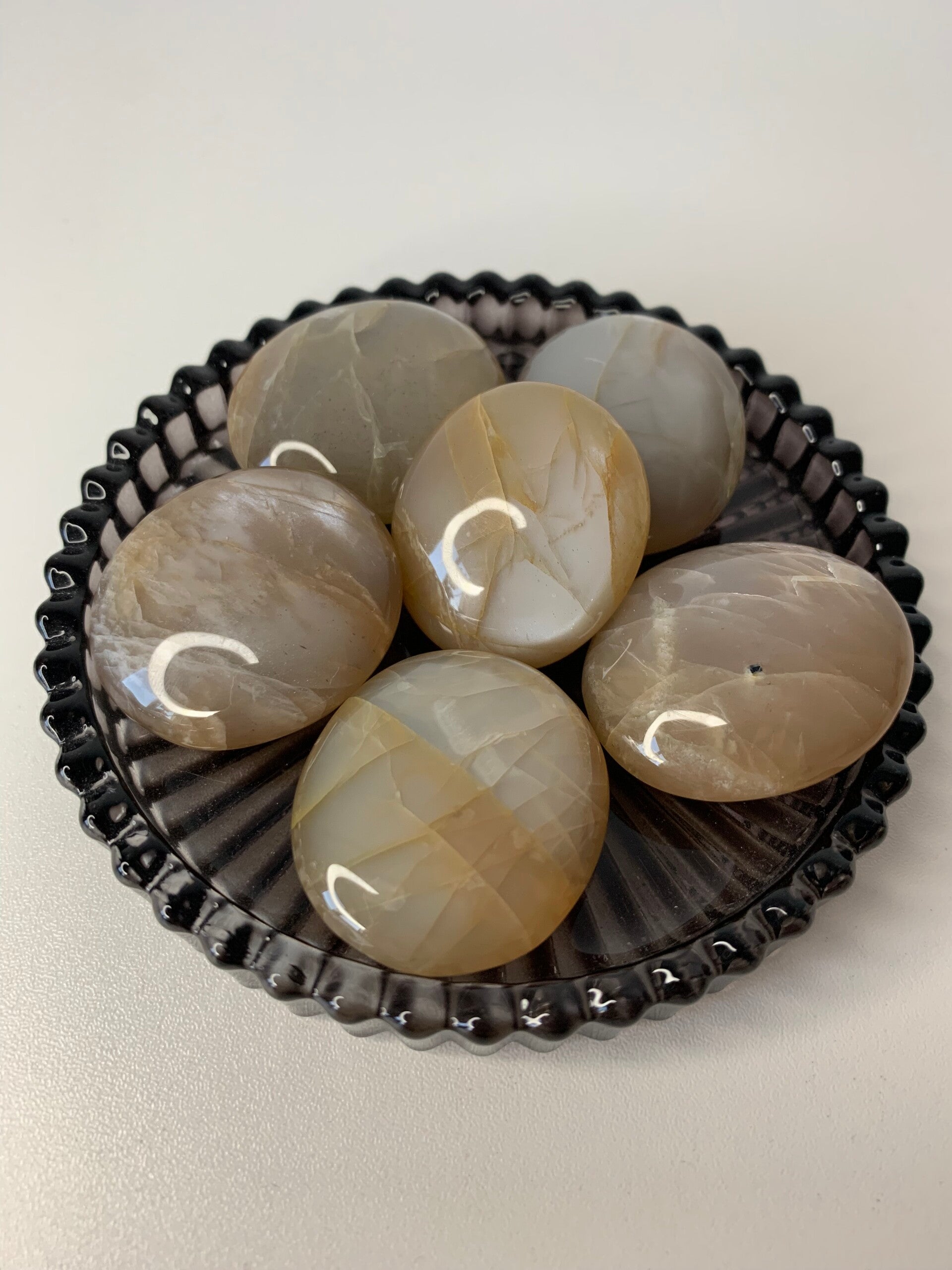 Perzik maansteen zaksteen