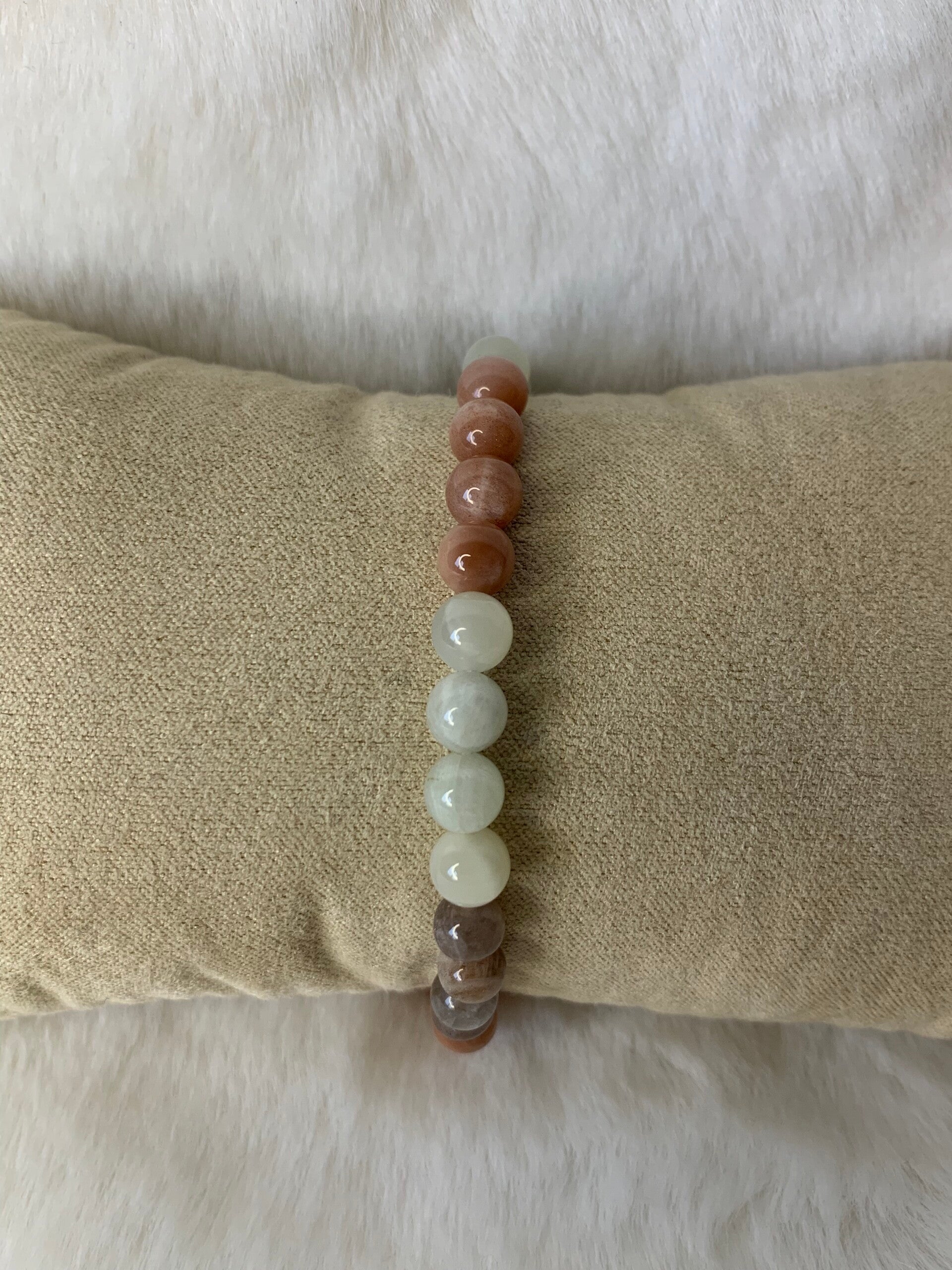 Maansteen mix armband
