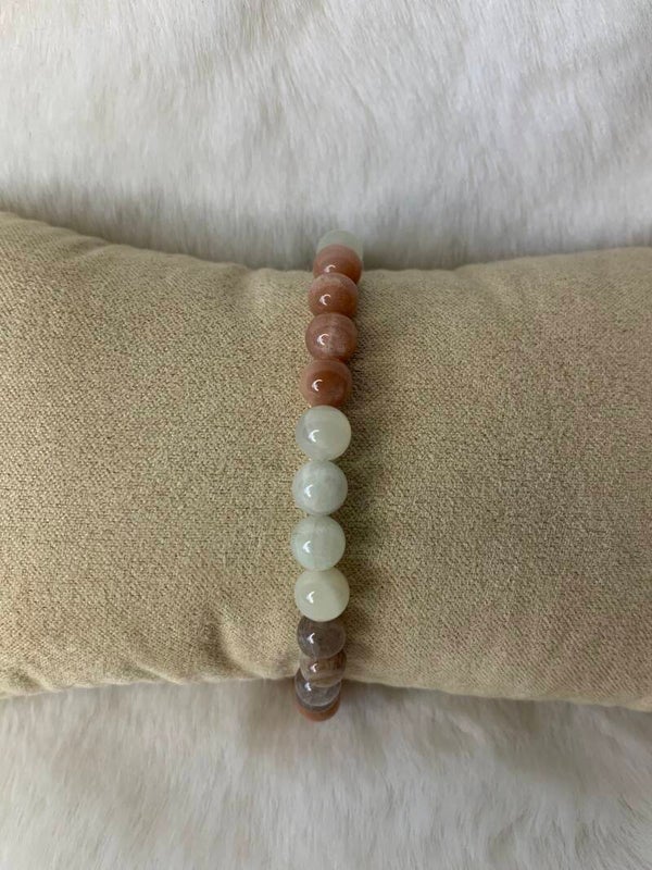 Maansteen mix armband