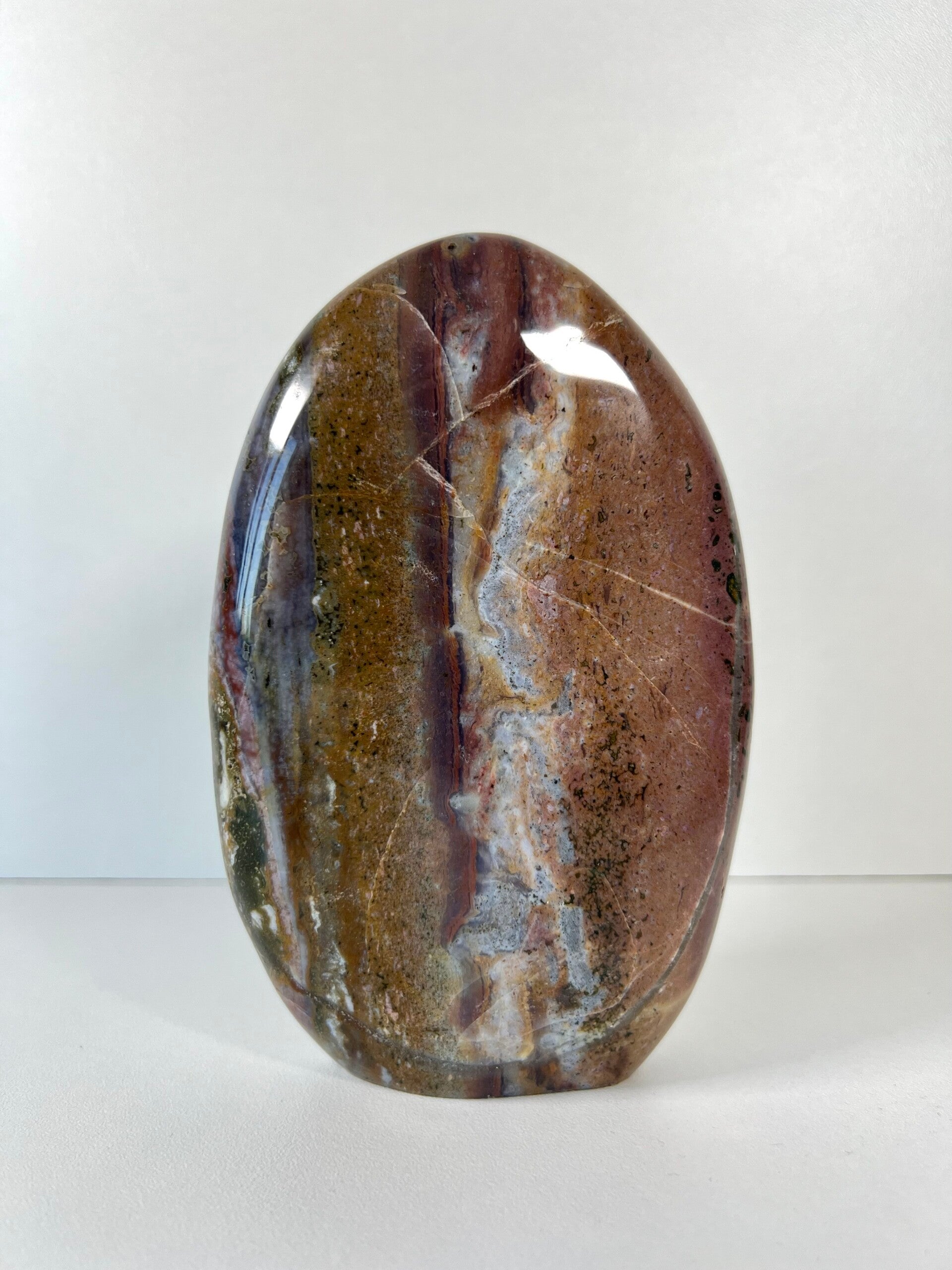 Oceaan jaspis sculptuur