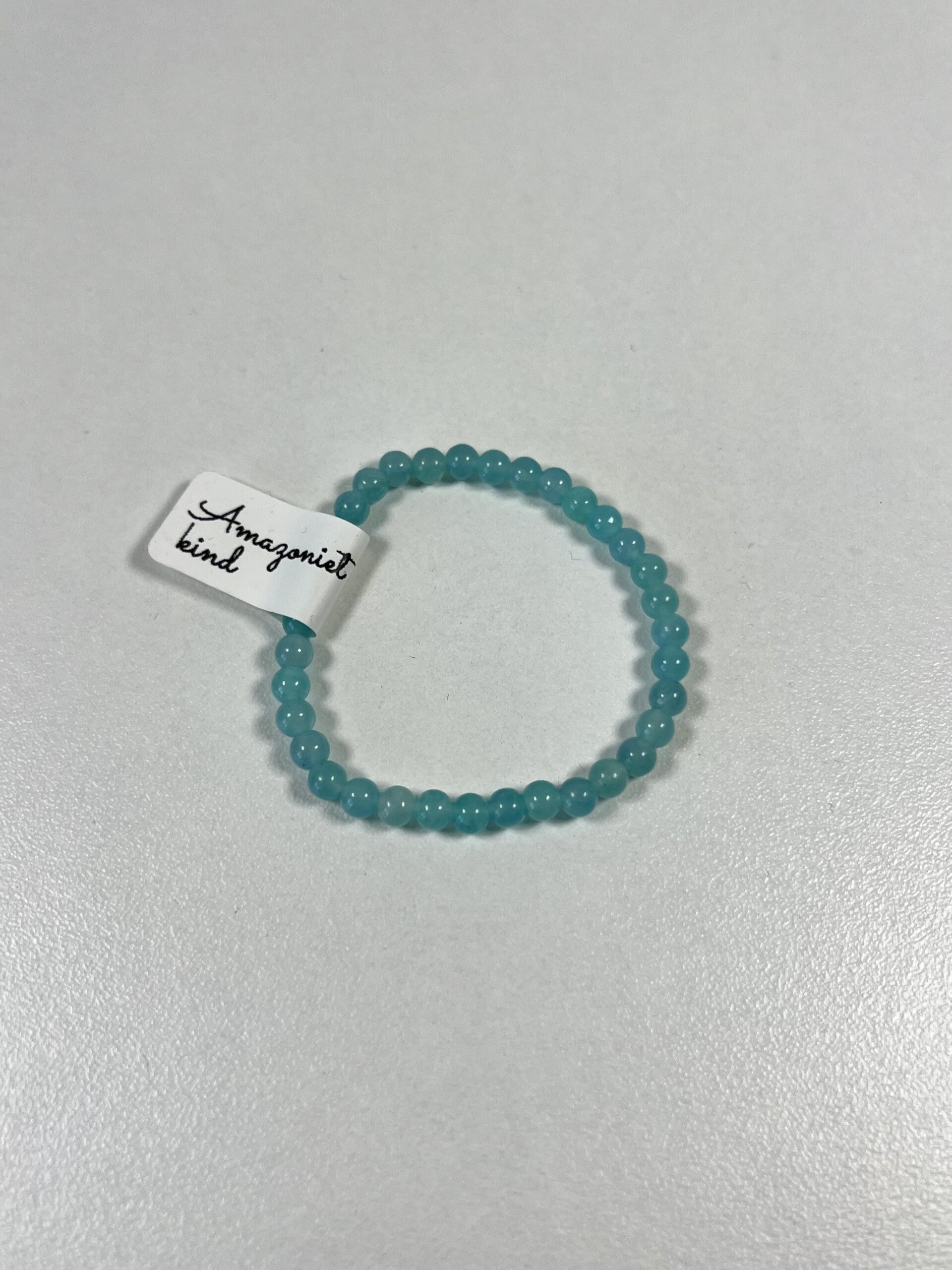 Amazoniet kinderarmband