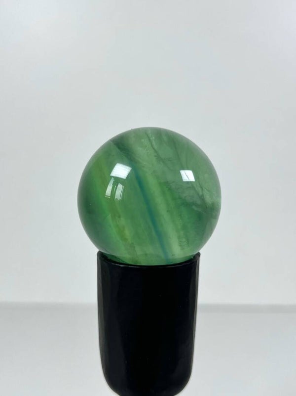 Groene fluoriet bol