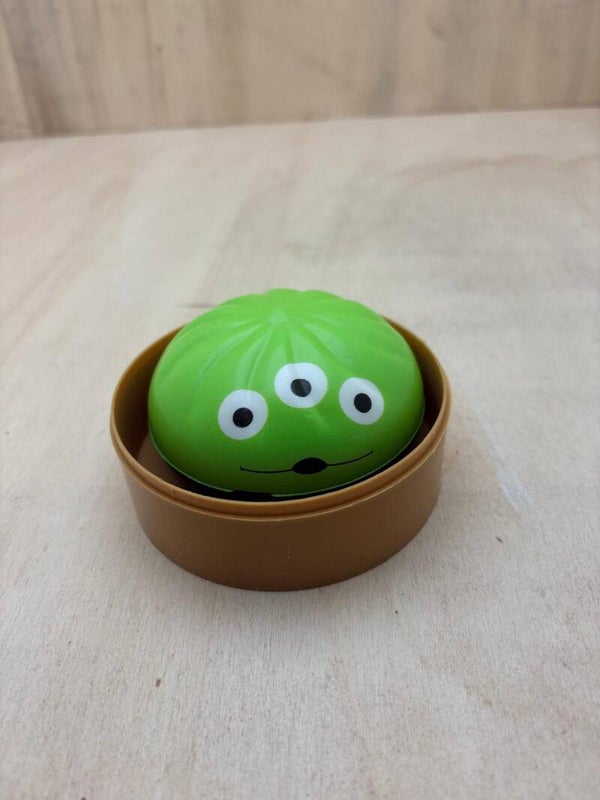Squishy toy story groen